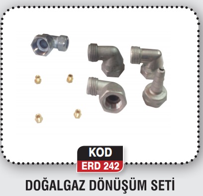 DOĞALGAZ DÖNÜŞÜM SETİ ERD 242