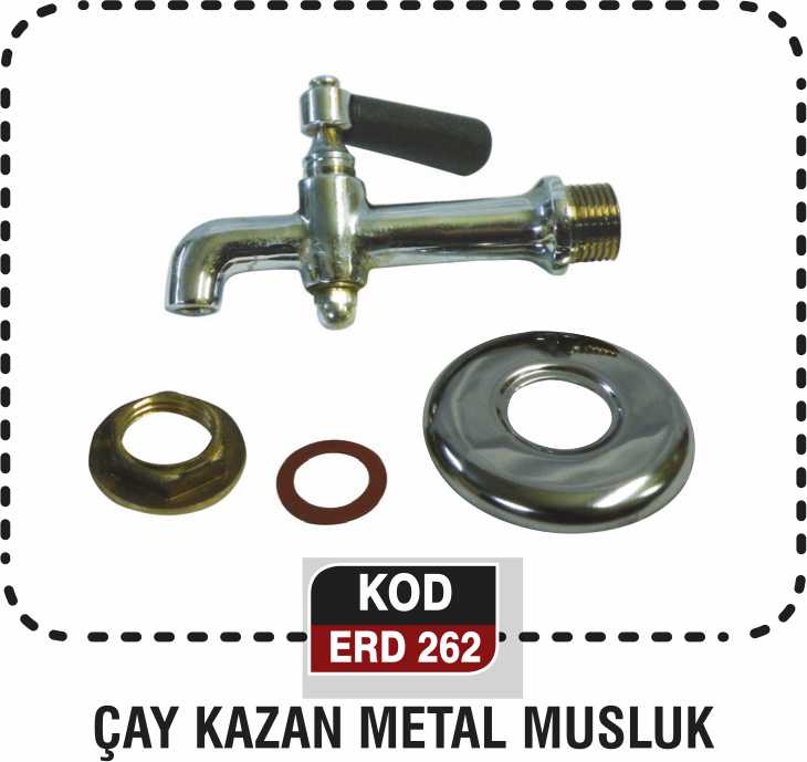 ÇAY KAZAN METAL MUSLUK ERD 262