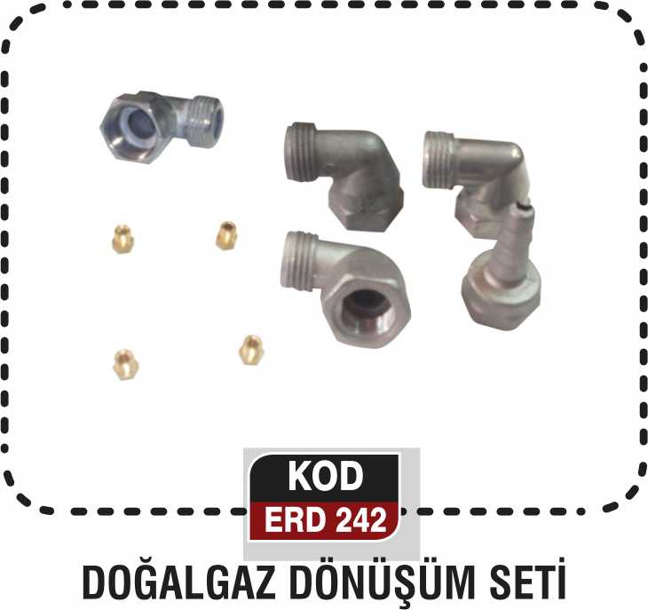 DOĞALGAZ DÖNÜŞÜM SETİ ERD 242